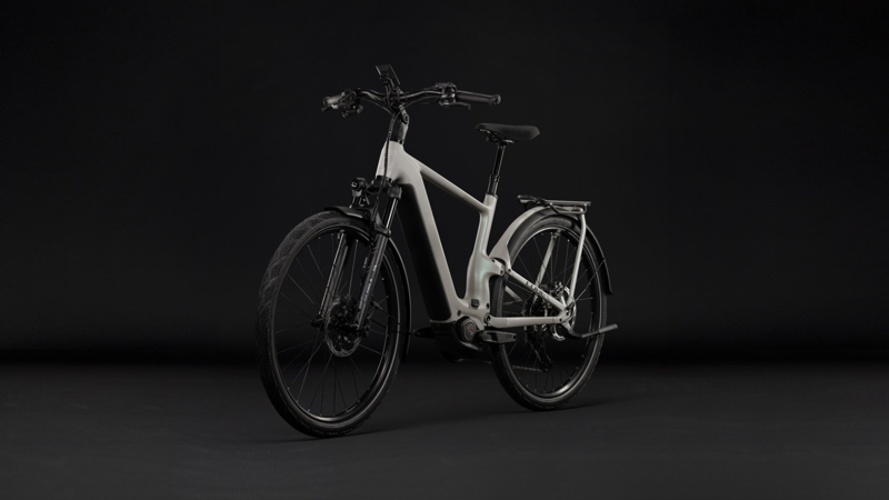 Cube Kathmandu Hybrid ONE11 HPC SLT 800 2027 Glint Sand / Oat Grey-8