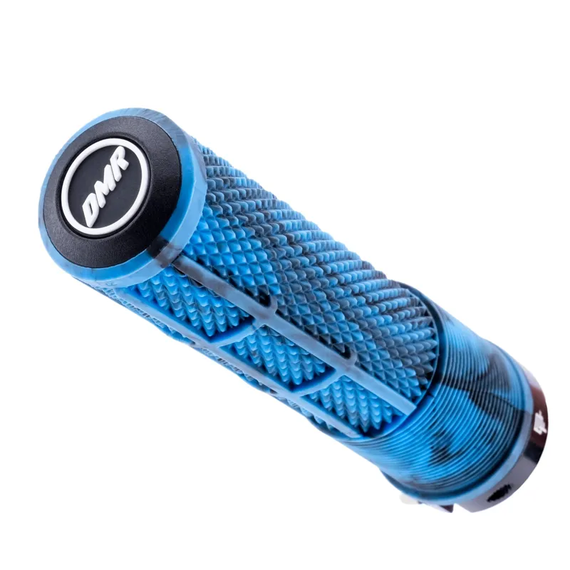 DMR DeathGrip 2 Grips Flangeless Blue Marble-2