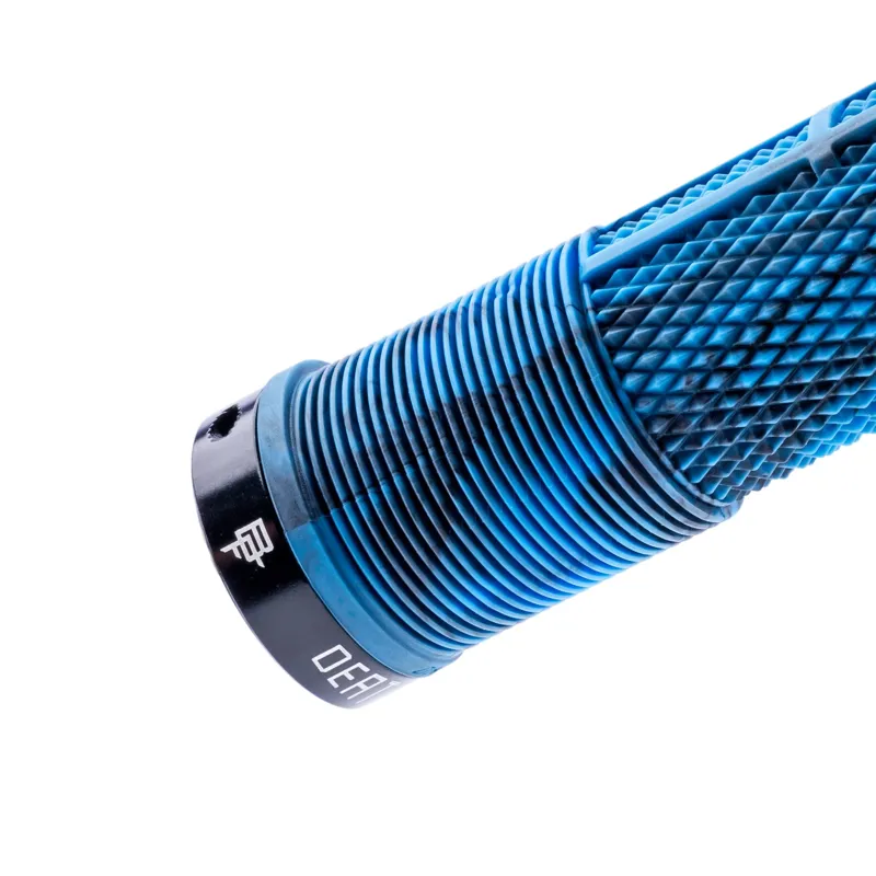 DMR DeathGrip 2 Grips Flangeless Blue Marble-3