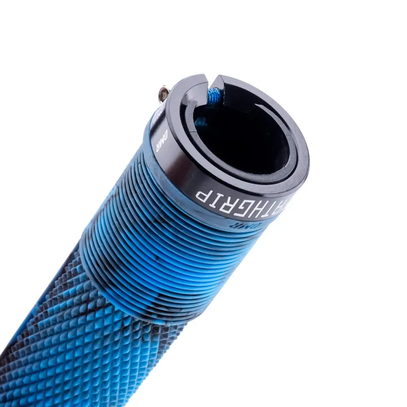 DMR DeathGrip 2 Grips Flangeless Blue Marble-4