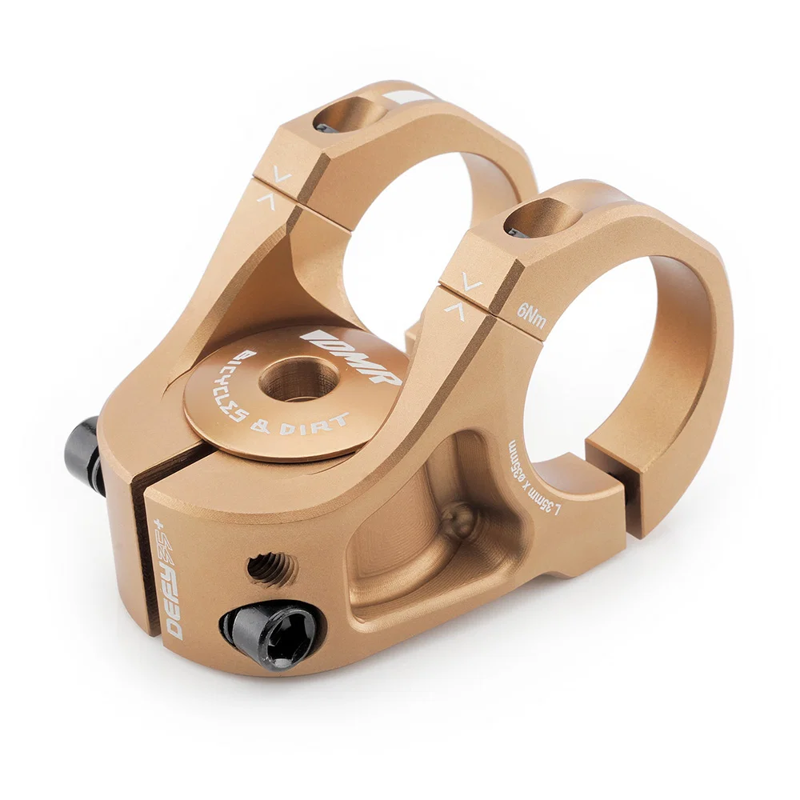DMR Defy35+ Vapour Blast Stems 35mm Bronze Gold-1