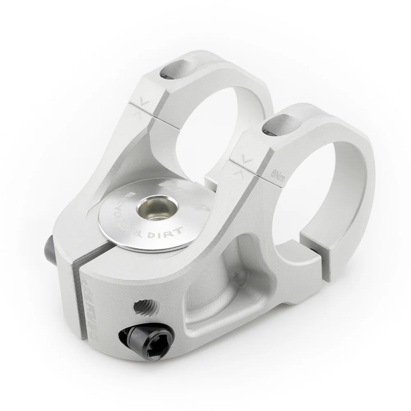 DMR Defy35+ Vapour Blast Stems 35mm Silver-1