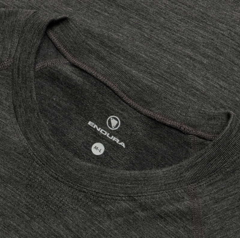Endura Baabaa Pro Long Sleeve Base-Layer Grey-2
