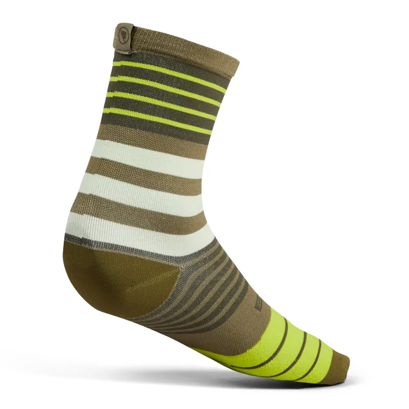Endura MTB Block Sock Green-2