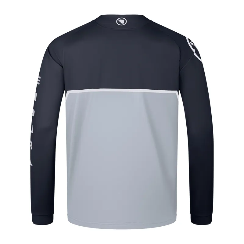 Endura Core MTB Printed Long Sleeve Tee Black