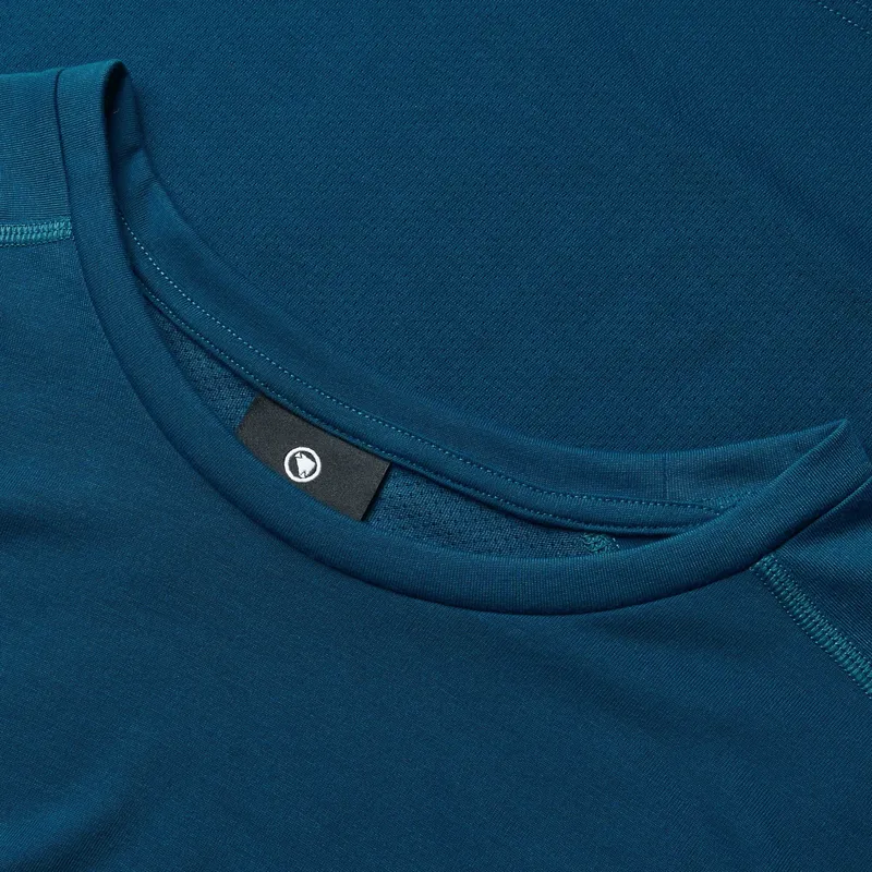 Endura Hummvee Tech Long Sleeve Tee Blue-5