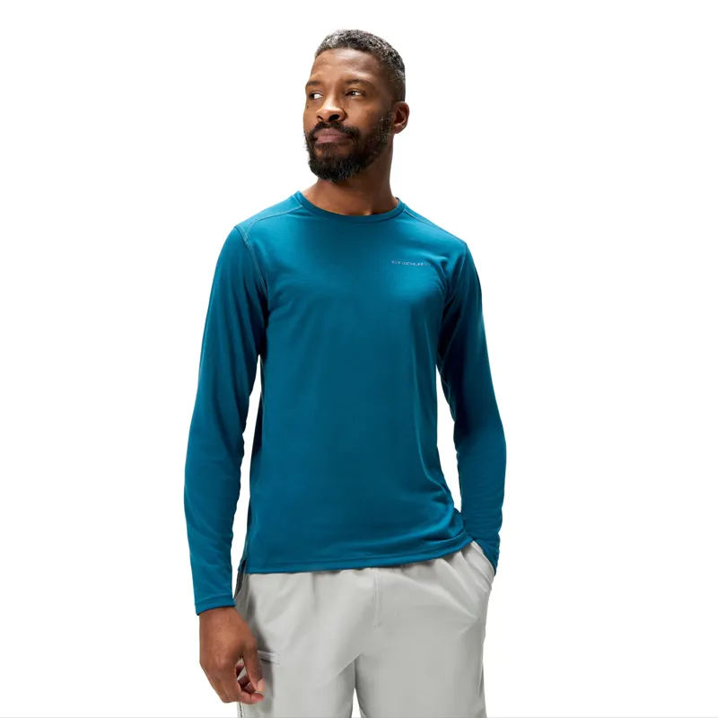 Endura Hummvee Tech Long Sleeve Tee Blue