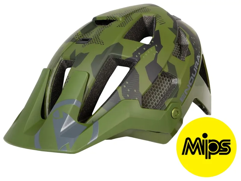 Endura SingleTrack MIPS MTB Helmet Tonal Olive