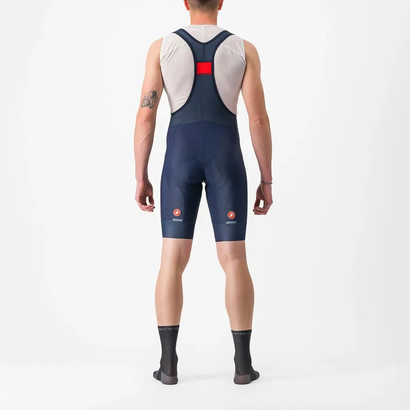 Castelli Entrata 2 Bib Shorts Belgian Blue-1