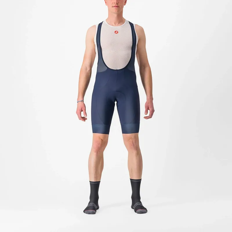 Castelli Entrata 2 Bib Shorts Belgian Blue