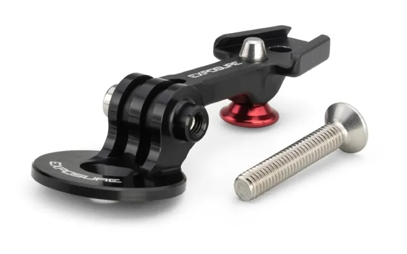 Exposure Action Camera Stem Cap Mount with Light Mount