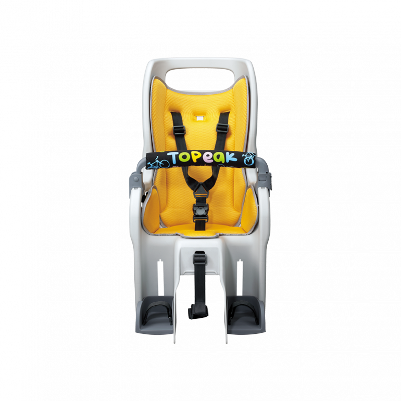 Topeak Babyseat II and Rack Grey/Yellow-1