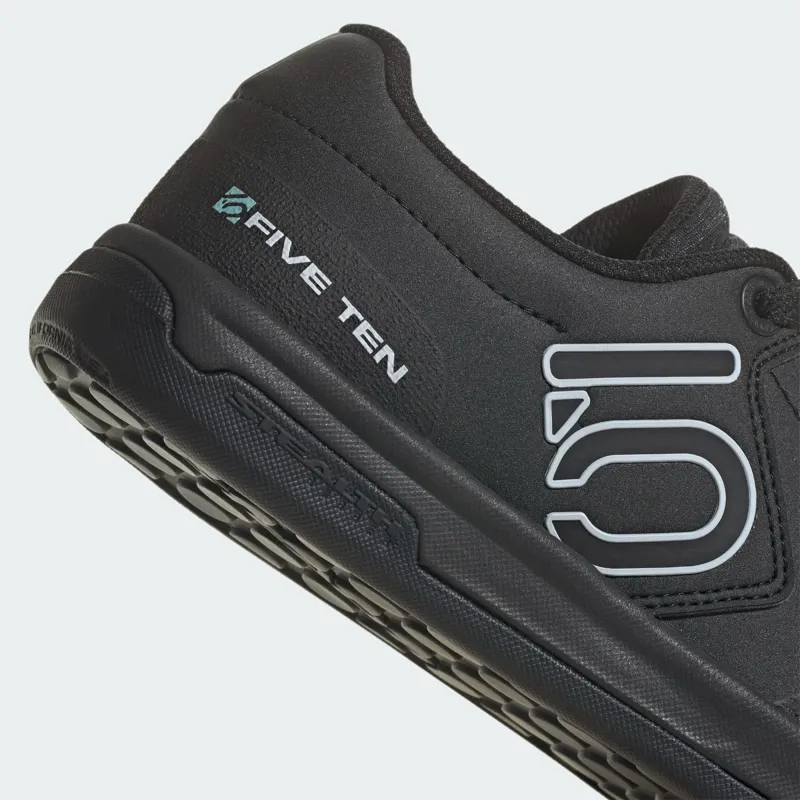 Five Ten Freerider Pro MTB Flat Womens Shoes Core Black/Crystal White/Acid Mint-6