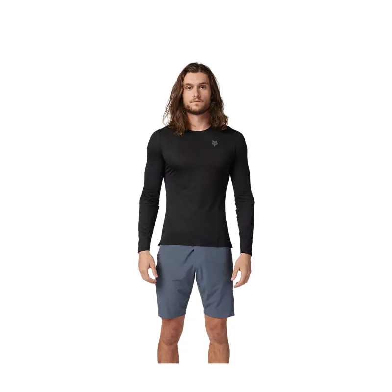 Fox Flexair Ascent Long Sleeve Jersey Black-2