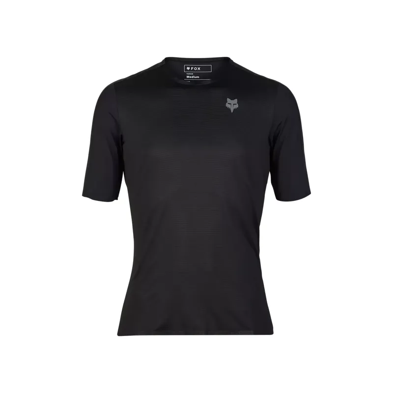 Fox Flexair Ascent Short Sleeve MTB Jersey Black