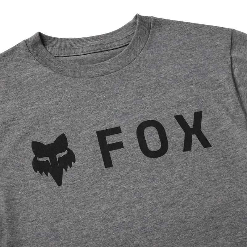 Fox Fox Head Youth Short Sleeve Tee Grey-2