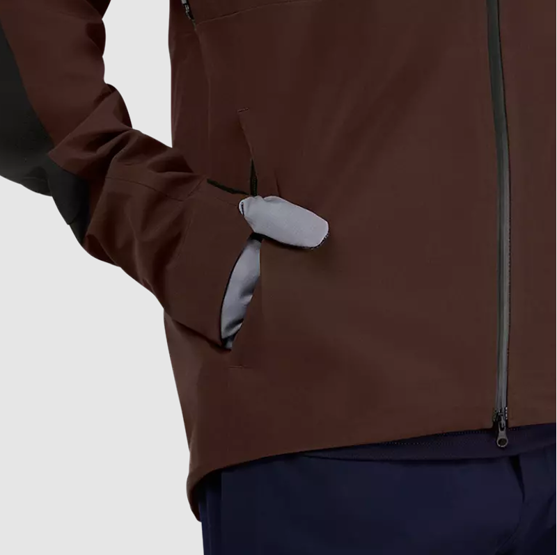 Fox Defend 3 Layer Water Jacket Cocoa Brown-4