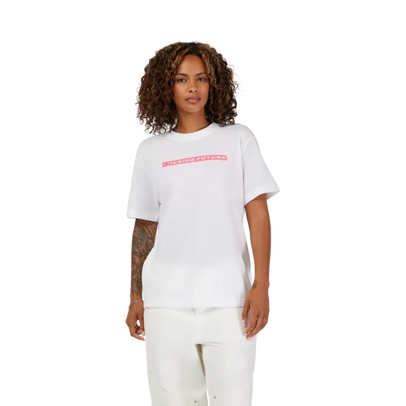 Fox Elevated Short Sleeve MTB Tee Womens White-2