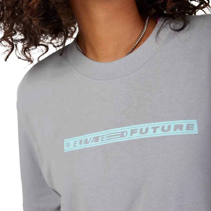 Fox Elevated Short Sleeve MTB Tee Women Grey-3