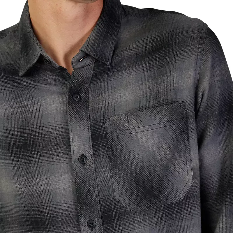 Fox Survival Flannel Shirt Black-3