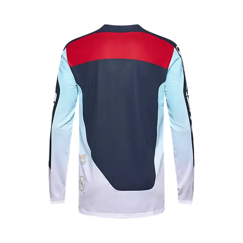 Fox Flexair Elevated Long Sleeve Jersey Midnight Blue-1