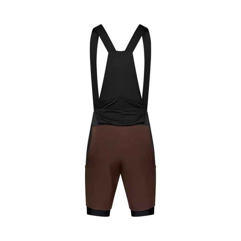 Fox Flex Ascent Cargo Road Bib Shorts Cocoa Brown-1