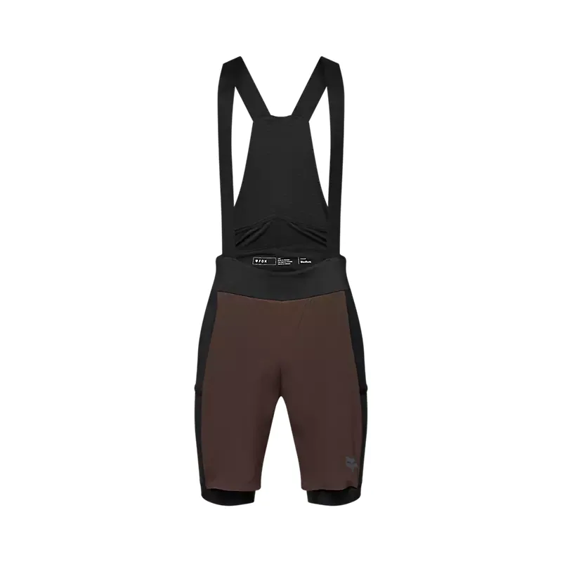 Fox Flex Ascent Cargo Road Bib Shorts Cocoa Brown