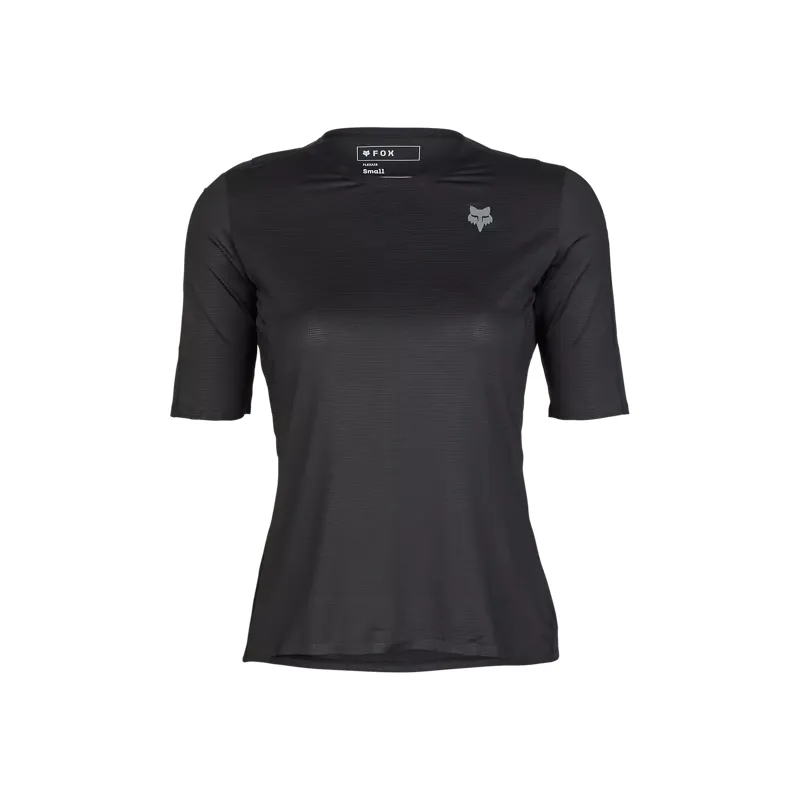 Fox Flexair Ascent Short Sleeve MTB Jersey Womens Black