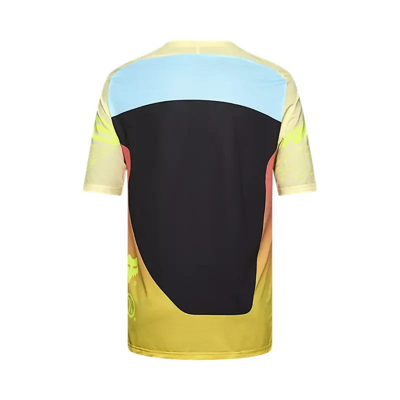 Fox Flexair Elevated MTB Short Sleeve Jersey Lemonade-1