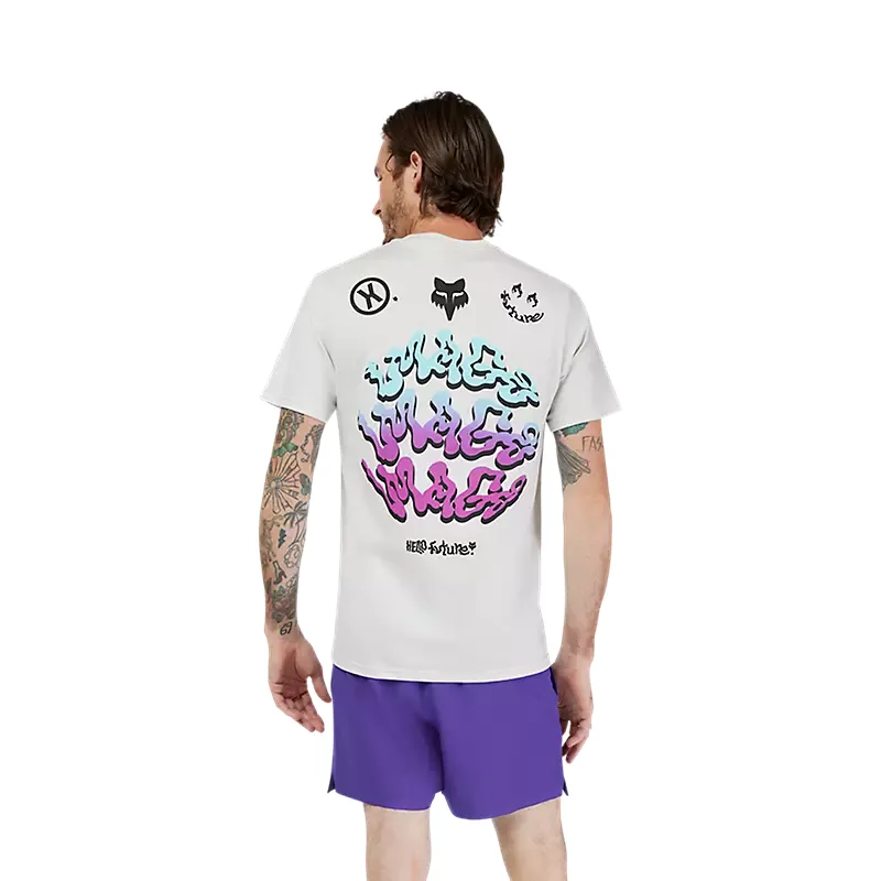 Fox Future Premium Short Sleeve Tee Light Grey