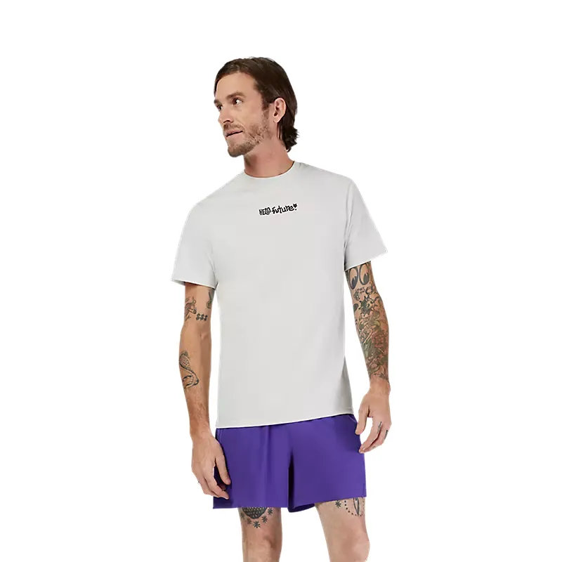 Fox Future Premium Short Sleeve Tee Light Grey-3