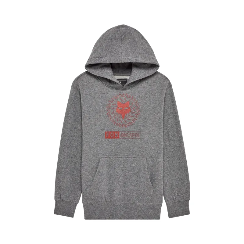 Fox Kairos Youth Pull Over Hoodie Graphite Grey