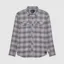 Fox Survivalist Stretch Flannel Long Sleeve Shirt Light Grey