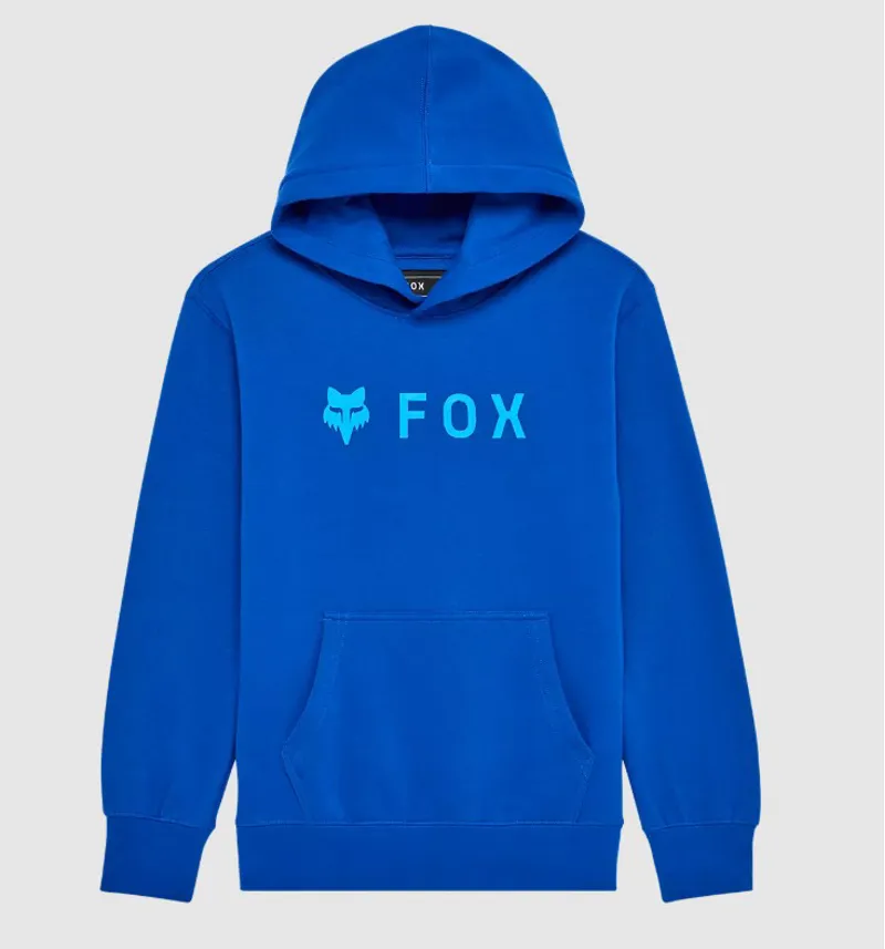 Fox Youth Absolute Pullover Hoodie Blue