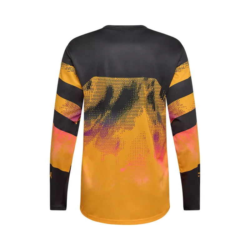 Fox Ranger Kairos Longsleeve MTB Jersey Tangerine-1