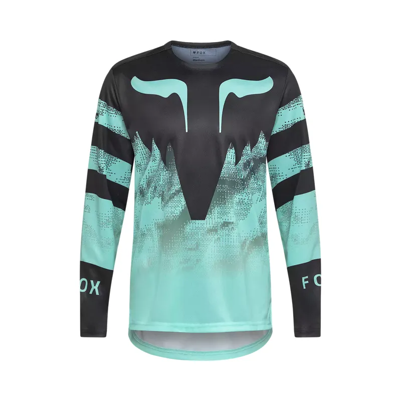 Fox Ranger Kairos LongSleeve MTB Jersey Turquoise 