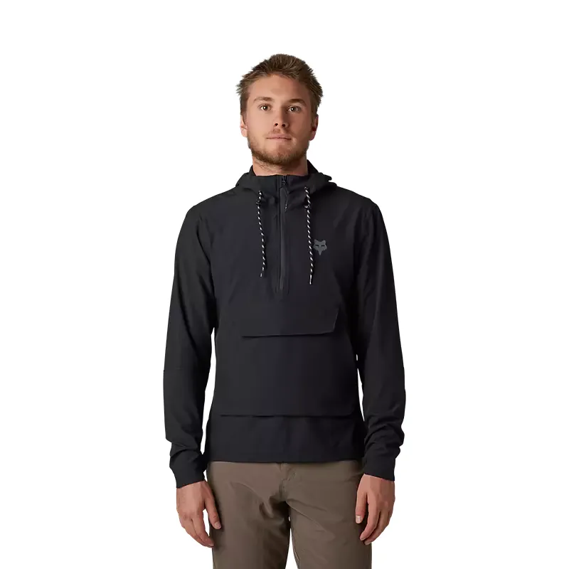 Fox Ranger Wind PullOver Jacket Black-1