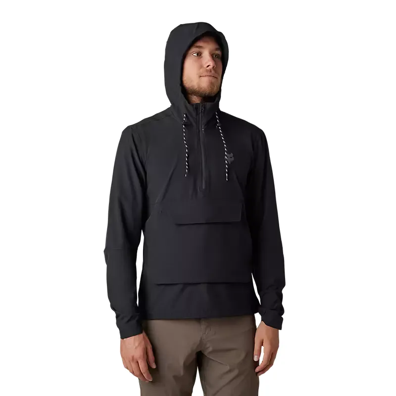 Fox Ranger Wind PullOver Jacket Black-2