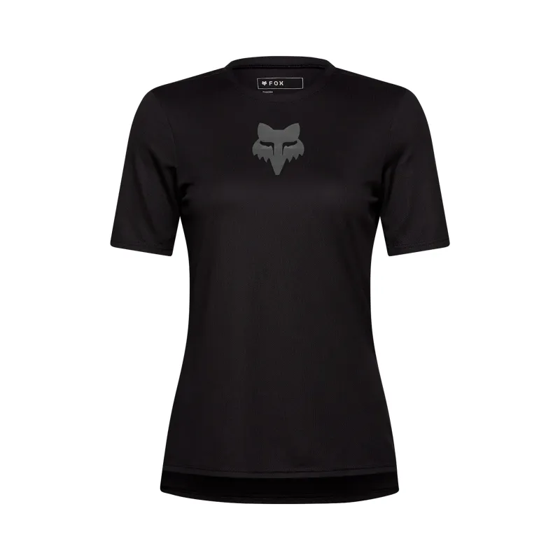Fox Ranger Fox Head Short Sleeve MTB Jersey Black
