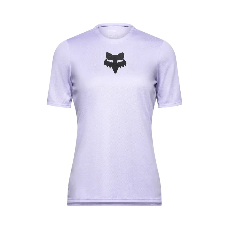 Fox Ranger Fox Head MTB Short Sleeve Jersey Women Lilac