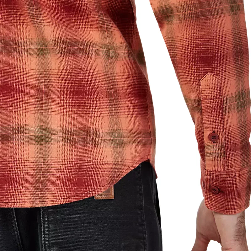 Fox Survival Flannel Shirt Rust-2