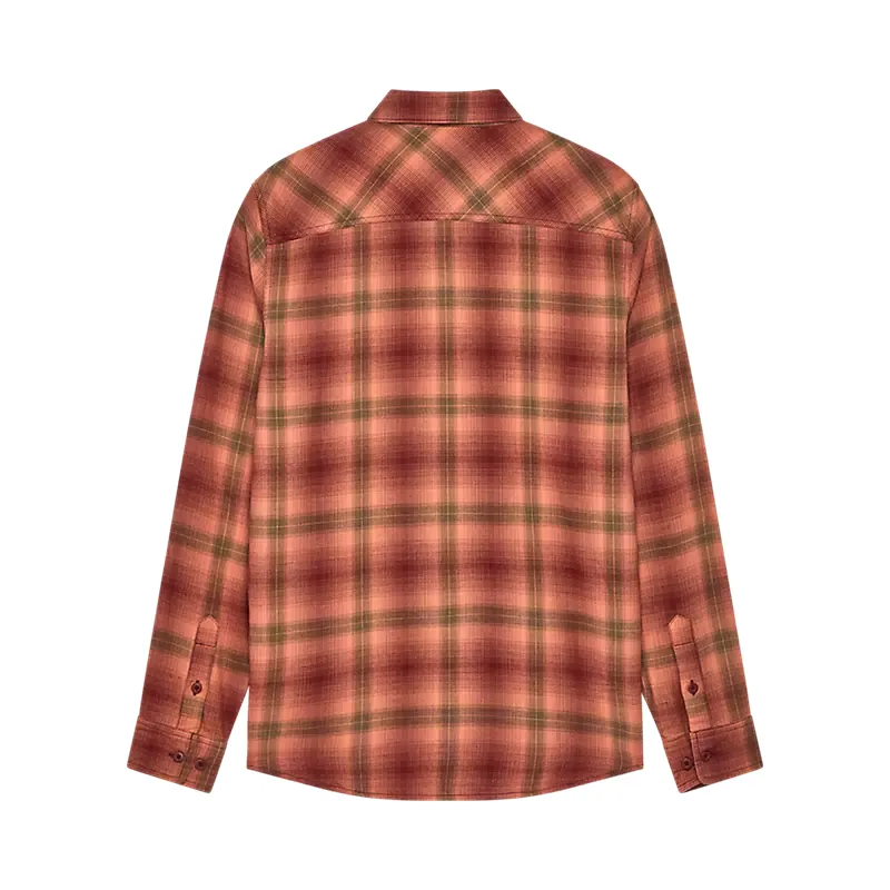 Fox Survival Flannel Shirt Rust-1