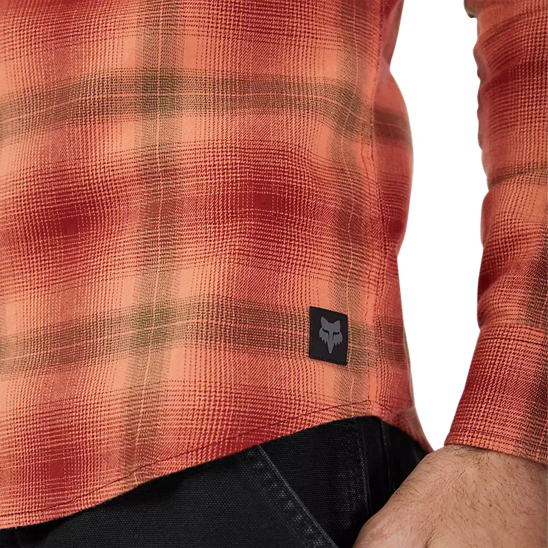 Fox Survival Flannel Shirt Rust-7