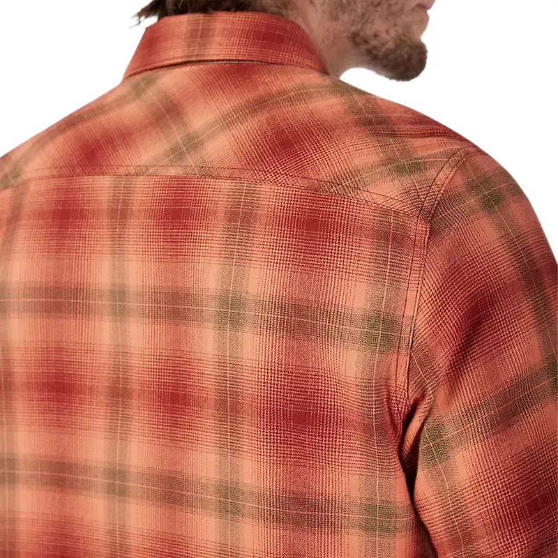 Fox Survival Flannel Shirt Rust-6