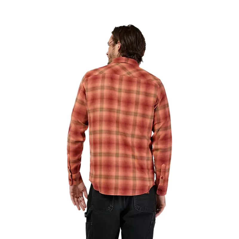 Fox Survival Flannel Shirt Rust-5