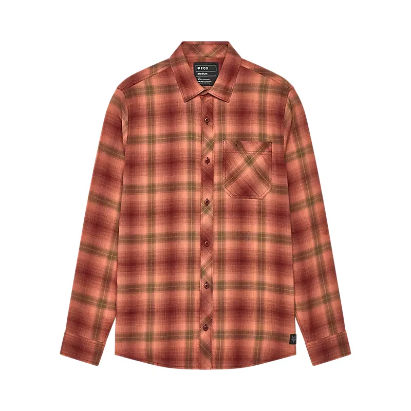 Fox Survival Flannel Shirt Rust