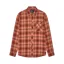 Fox Survival Flannel Shirt Rust