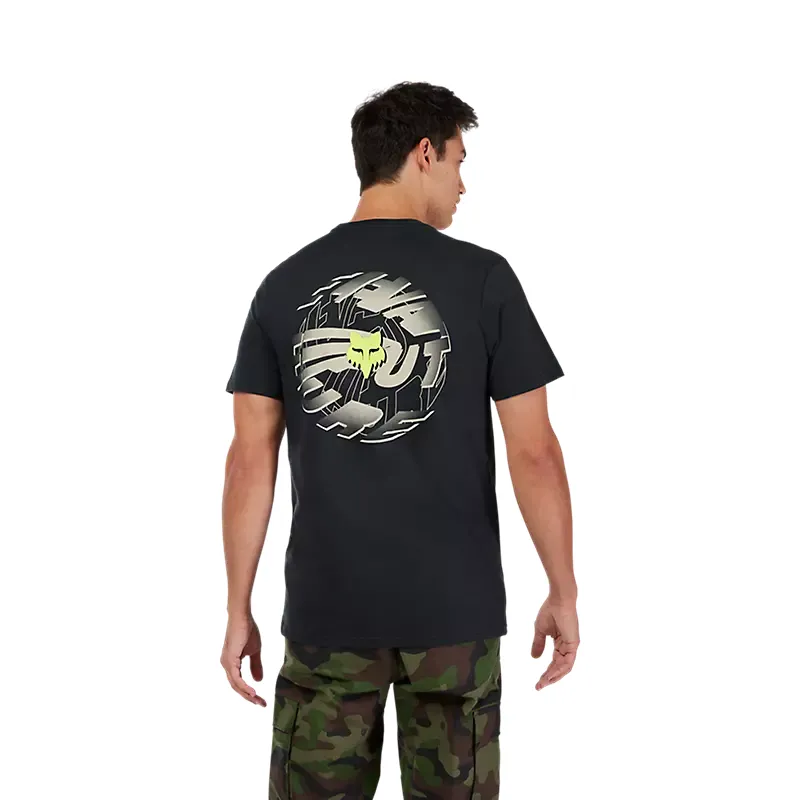 Fox Spiral Premium Short Sleeve Tee Black-3