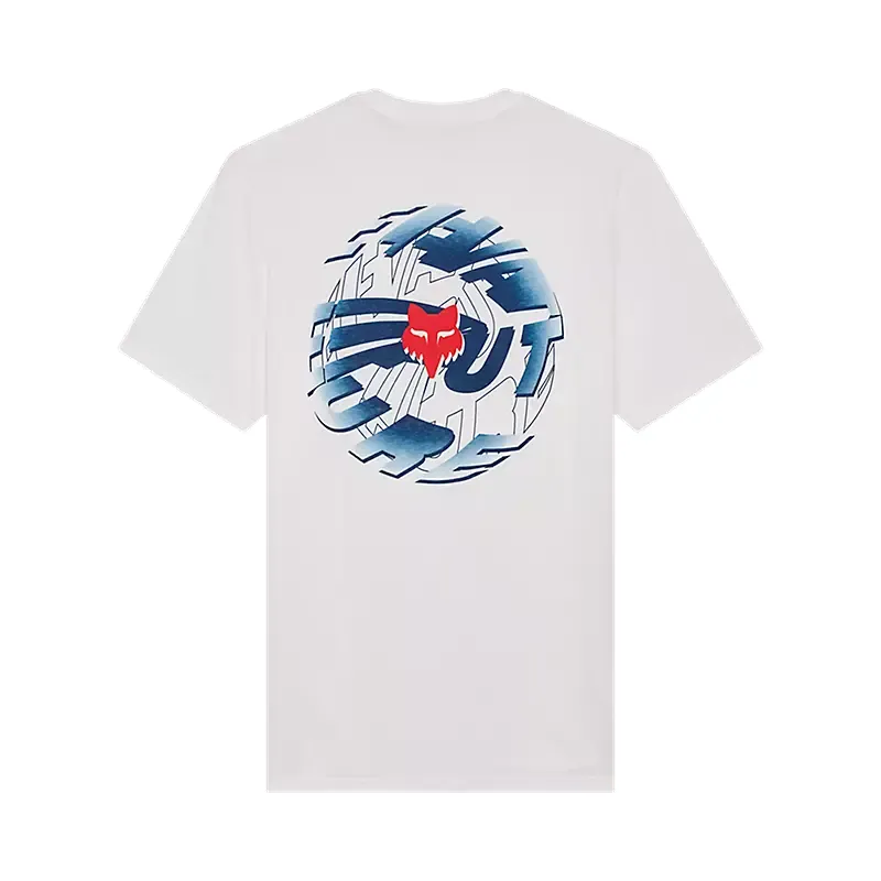 Fox Spiral Premium Short Sleeve Tee Optic White-1