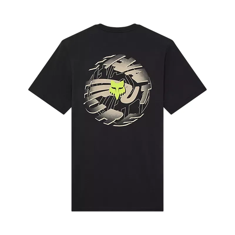 Fox Spiral Premium Short Sleeve Tee Black-1